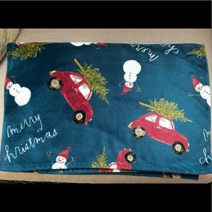 Rae Dunn Christmas Plush Throw Blanket